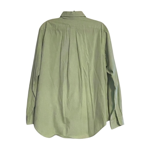 Polo Ralph Lauren Light Green Button-Down Long Sleeve Shirt Medium ( Neck‎ 16) - Picture 2 of 7